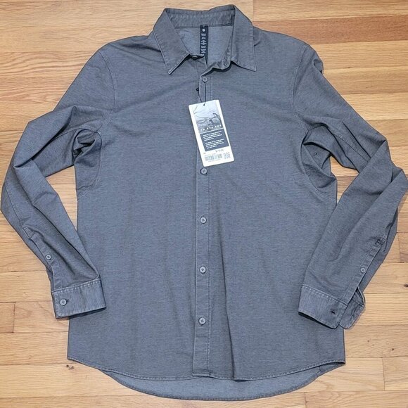 Lululemon Commission Long Sleeve LM3DJOS ZYM4 Rover Shirt Men's Medium M NEW NWT - Picture 1 of 3